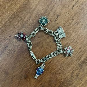 Christmas charm bracelet